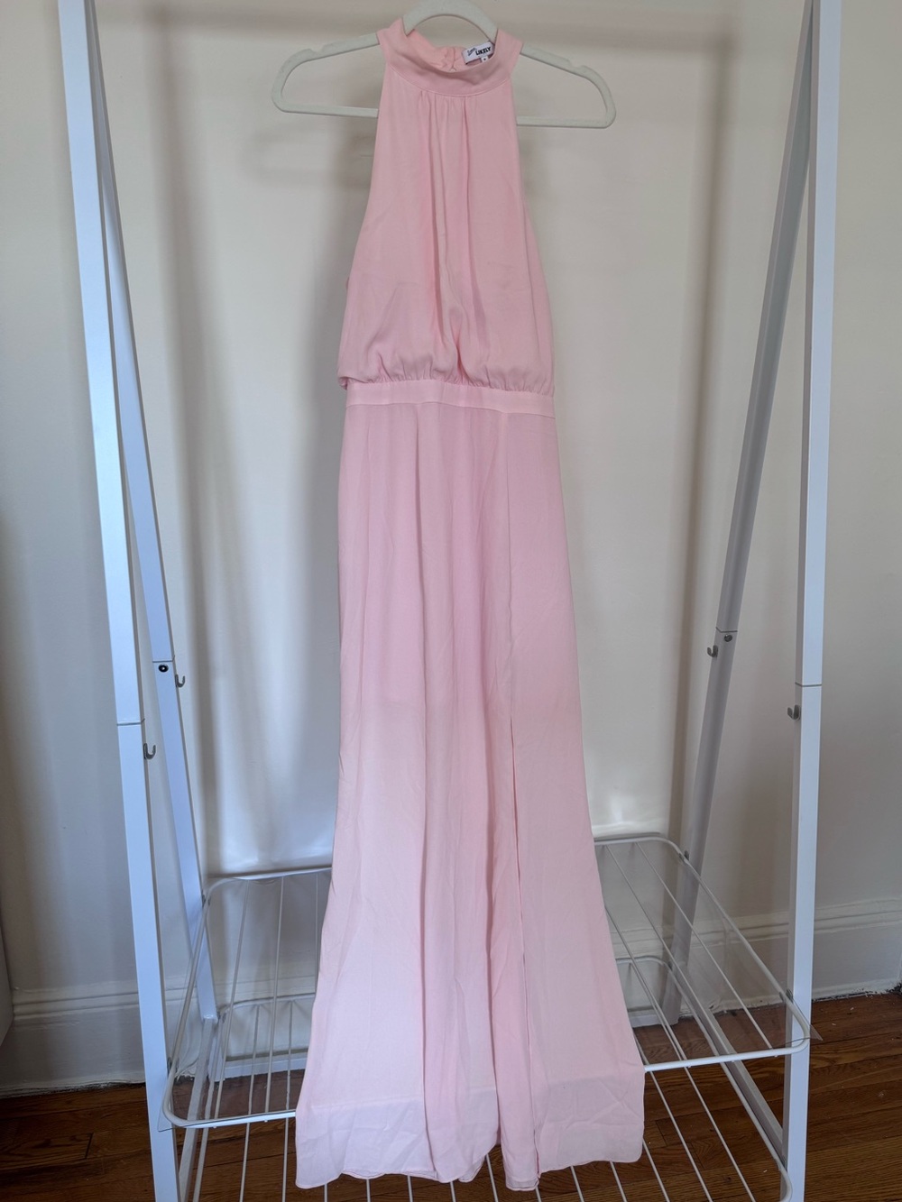 Likely Blush Pink Halter Dress